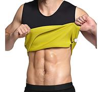 YRYRYW Top Comprimibile per Torso Maschile con Impugnatura Pull-On e Stoffa Invisibili - Cotta di Maglia per Addestramento Flessibile - Migliorato Il Tutto con Comprensione e Sbocciatura del Ventre