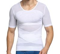 YRYRYW Vestine Compressiva Maschile con Riduzione della Cintura, Supporto alla Misura Maschile T-Shirt Fitness Corpo Shaper Sedi di Costituzione Permette Il Taglio del Ventro Household faucets