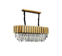 YRYRYW Viva Sala Passaggio LUGO Durante Luce, SUGGERIMENTO Camera da Letto ELEGENTE Durante LAMPAGGIO, Atmosfera di Crystal Crystal Lampella, Luce sospesa da Clubhouse, Freeture, Bronzo K9 Crystal