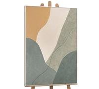 YS -Art Moderno Pittura Acrilica su Tela Dipinta a mano Immagini con Cornice Linea Eterna Murale Soggiorno Ufficio Moderno Arredamento Casa Immagine Vera Arte 140 x 100 cm