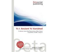 Ys I: Ancient Ys Vanished: Ys (Series), Action Role-Playing Game, Nihon Falcom Corporation, PC-8801, Sharp X1