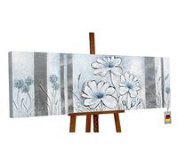 YS Immagine dipinta a mano Fiori | Pittura dipinta a mano per l'interno Art Quadri soggiorno dipinti a mano | Murale dipinto a mano | Dipinto a mano | Quadri moderni su tela Quadri arte
