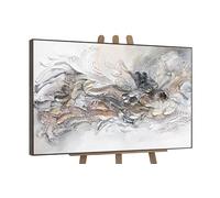 YS Quadri Dipinti a Mano «Eternità II» | Quadri Moderni su Tela per l'interno Art Pittura Dipinta a Mano | Dipinto a Mano | Quadri Moderni su Tela