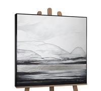 YS Quadro dipinto a mano «Iceberg» | Quadro colore per l'interno Art Quadri dipinti a mano | Pittura dipinta a mano | Immagine dipinta a mano