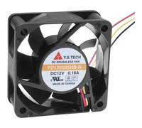 YS TECH FD126025HB-N(2A7) Ventola assiale 12 V/DC 42.66 m³/h (L x L x A) 60 x