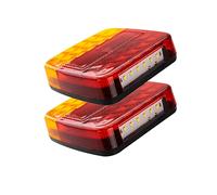 YSA ASF 12v Rimorchio Fanali Posteriori Riflettore Multifunzione Caravan Camion Van Lampada 2x Con Luce Targa Luci Posteriori Auto