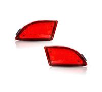 YSA ASF 2pc Per Mazda 3 Per Axela Hatchback 2013 2014 2015 2016 Rosso Posteriore Di Arresto Del Freno Luce Di Svolta Posteriore Luce Coda Riflettore Paraurti Lampada Luci Posteriori Auto(Red Lens)