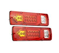 YSA ASF 2pcs 12V Fanale Posteriore automobile Rimorchio del Camion Luci Posteriori Arresto Freno Segnale di Girata Indicatore Luce Lampada Caravan Bus RV Camper Luci Posteriori Auto
