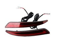 YSA ASF 2pcs Auto Paraurti Posteriore Riflettore DLuce Per Ford Per Mondeo Per Fusion 2013 2014 2015 2016 2017 2018 Led Guida Freno Signa Lampada Luci Posteriori Auto