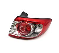YSA ASF Auto Rosso Posteriore Coda Luce Copertura Lampada Del Freno Borsette Per Hyundai Per Santa Fe 2010 2011 2012 924020W500 924010W500 924062B500 924050W500 Luci Posteriori Auto(Right-outside)