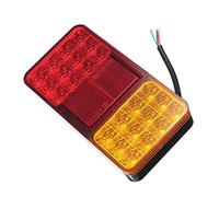 YSA ASF Fanale Posteriore Camion Auto Fanale Posteriore 12V 24 LED Indicatore Luminoso Stop Posteriore Indicatore Luminoso Lampada Segnalazione Rimorchio Luci Posteriori Auto