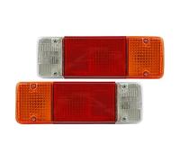 YSA ASF Misura Per Toyota Per Hilux/per Land Cruiser LED Fanale Posteriore Per Auto LED Luce Di Segnalazione Fanale Posteriore Con Lampadina E Spina Quadrata 2 Pezzi Luci Posteriori Auto