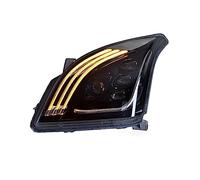 YSA ASF Paralume Anteriore Per Toyota Per Prado Fj120 Lc120 2003-2009 Testa Della Lampada LED Faro Blu Inizio Animazione Drl Lampada Della Nebbia Disabilita Luce Di Segnale