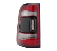 YSA ASF Per Dodge Per RAM 1500 2019 2020 2021 LED Car Rear Tail Light Warning Stop Brake Fendinebbia Indicatore Di Direzione Luci Posteriori Auto(Nero,Sinistra)