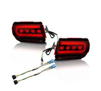 YSA ASF Per Toyota Per Land Cruiser Per Prado 150 LC150 FJ150 GRJ150 10-19 Paraurti Riflettore Luci Di Coda, Freno E Posteriore Fendinebbia Indicatori Di Direzione Luci Posteriori Auto(Red Lens)
