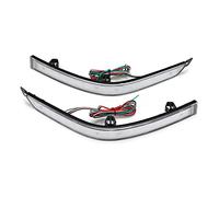 YSA ASF Per VW T6 Per Tranporter Per Multivan Per Caravelle 2015-2019 Coda Posteriore Paraurti Riflettore Luce Arresto Freno Luci Retromarcia Lampada Nebbia 1 Paia Luci Posteriori Auto(BIANCO)