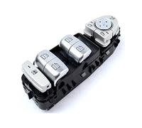 YSA ASF Pulsante per Auto per Mercedes per Benz Classe C W205 S205 X253 C200 C300 C350 C63 AMG Power Master Interruttore di Controllo Finestra Pulsante Console 2059056811(Nero)