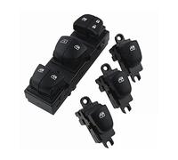 YSA ASF Pulsante per Auto per Nissan per Qashqai per Altima Interruttore Alzacristalli Elettrico Anteriore Lato Guida Principale per Sylphy 25401-1KA0A 254011KA0A 25411-1KL5A(1 Set)