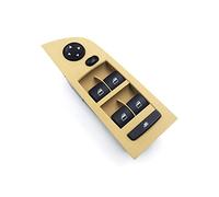 YSA ASF Pulsante per Auto per Serie 3 E91 328i 320i 325i 335i 61319217329 Interruttore di Comando Alzacristallo Elettrico Pulsante Regolatore Accessori Auto(Beige)