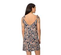 YSABEL MORA. Abito Corto con Spalline Annodate Stampato. Essenziale Estivo con Design Versatile E Tessuti Leggeri per Freschezza E libertà di Movimento