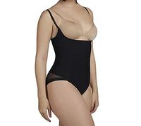 YSABEL MORA Slip Body-up Riduttore in Tulle Nero