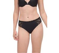 YSABEL MORA Braga Midi Elastica con Pizzo Nero per Comfort e Effetto Invisibile sotto i Vestiti, Ideale per Uso Quotidiano e Abiti Aderenti, Taglio Laser e Dettagli Femminili, Non Restituibile