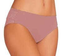 YSABEL MORA - Braga Midi Invisible con Encaje Rosa