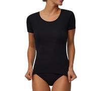 YSABEL MORA - Camiseta Interior Manga Corta Algodón Negro