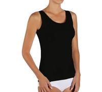 YSABEL MORA - Camiseta Interior Tirante ancho Algodón Negro
