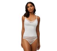 YSABEL MORA Canotta Donna Encaje comodità Elegante Versatile per Giorni Caldi o sotto Altri Capi - Abbigliamento Comodo e Adattabile con Dettagli Raffinati per Ogni Occasione