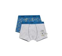 Ysabel Mora - Confezione da 2 boxer per bambini in cotone stampato per bambini cool - Comfort e morbidezza per bambini, qualità e stile per bambini piccoli, biancheria intima confortevole e alla moda
