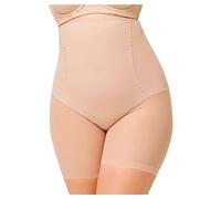 YSABEL MORA Guaina Addominale Alta Riducente in Tessuto Tulle a Media Compressione Nude