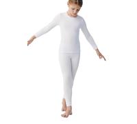 YSABEL MORA Leggings Termici Interni per Bambini di Colore Bianco