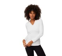 YSABEL MORA Maglia Termica Donna Cotone Manica Lunga Inverno, Confort e Calore, Collo a V con Pizzo, Interno Felpato, Alta qualità e Funzionalità, Abbigliamento Comodo e Adattabile