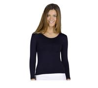 YSABEL MORA Maglietta Termica Blu Scuro a Maniche Lunghe