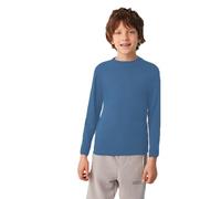 YSABEL MORA - Maglietta calda a maniche lunghe Collo semicisne, blu, 8 anni