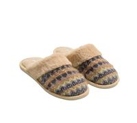 YSABEL MORA Pantofole da casa con stampa etnica comfort e calore in ogni passo, design morbido e accogliente, ideali per rilassarsi in casa comfort e stile domestico, multicolore, 36 EU