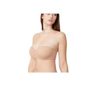 YSABEL MORA Reggiseno Push Up Senza Spalline Multiposizione con Imbottitura - Comfort e Versatilità per Scollo Perfetto e vestibilità Personalizzata Senza Segni - Abbigliamento Comodo e Adattabile