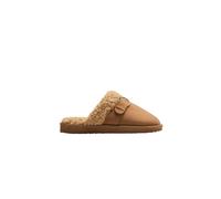 YSABEL MORA Scarpe da casa con fibbia e pelle scamosciata comfort e stile unico, fodera morbida e calda esterna effetto camoscio, elegante, suola EVA per il massimo comfort e durata, multicolore, 38