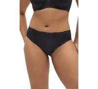 YSABEL MORA Slip Midi con Pizzo Nero