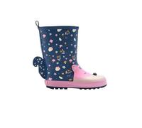 YSABEL MORA Stivali da Pioggia per Bambini con Design Volpe Fodera Interna e Soletta Rimovibile Materiale Gommoso Resistente 60% SBR 40% Gomma Protezione e Comfort per Bambine nei Giorni di Pioggia