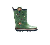 YSABEL MORA Stivali da Pioggia per Bambini Cosmos con Fodera Interna e Solette Estraibili per Massimo Comfort e Protezione nei Giorni di Pioggia, Design Galassia, Materiali di Alta Qualità