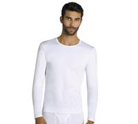 Ysabel Mora Maglia Termica Uomo Maniche Lunghe Interno Felpato Poliestere/Elastano Bianca