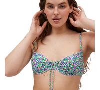 YSABEL MORA Top Bikini Balconette Senza Imbottitura, Stampa Micropiqué, Coppa C Comfort e Stile con Ferretto, Spalline Regolabili per vestibilità Perfetta, Abbigliamento Comodo e Adattabile.