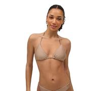 YSABEL MORA Top Bikini Triangolo Brillante comodità Stile Senza Ferretto Rimuovibile Shiny Spiaggia Piscina Design Triangolo Coppa B Rimuovibile Abbigliamento Comodo e Adattabile