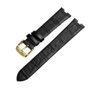 YSABVCP Adatto for cinturino in pelle Rado R2285415, cinturino for orologio da uomo e da donna con fibbia a farfalla, 14 18(Blue Pink,18x6mm)