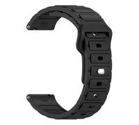 YSABVCP Cinturino da 20 mm e 22 mm adatto for Mibro Watch Lite 3 Pro/Lite2/C4 C3 C2, cinturino sportivo in silicone adatto for Mibro Lite/A1 A2 X1(Black,22mm)