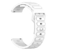 YSABVCP Cinturino da polso sportivo in silicone da 20 mm e 22 mm adatto for COROS PACE Pro, compatibile Fit For COROS Pace 3 2/APEX 2 Pro/APEX 42 mm e 46 mm, bracciale da uomo(White,22mm)