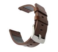 YSABVCP Cinturino For Orologio In Pelle Oleata Adatto For Diesel, Fossil, Timex, Armani, DW, Cinturino Da Polso Fit For Sgancio Rapido, 18 Mm, 20 Mm, 22 Mm, 24 Mm(Coffee si,22mm)