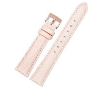 YSABVCP Cinturino in pelle for orologio Swarovski da donna Green Submariner 5452498, 5452495, 5452501, 17 mm, blu, rosa, verde, rosso(Pink-Rose)